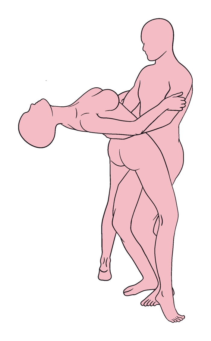 Dipped Dancer position diagram