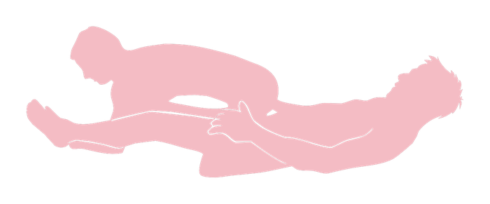 Lazy Cowgirl position diagram