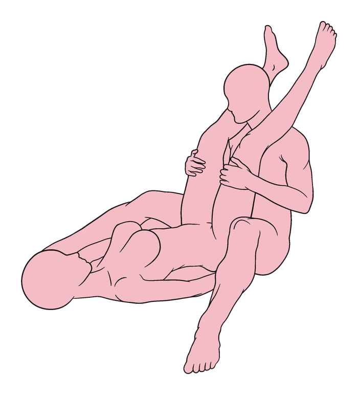 Leg Up Scissors position diagram