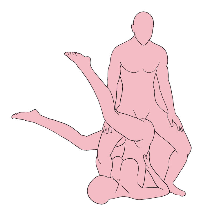 Piledriver position diagram