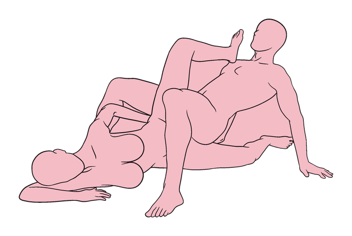 Reclined Pile Driver position diagram